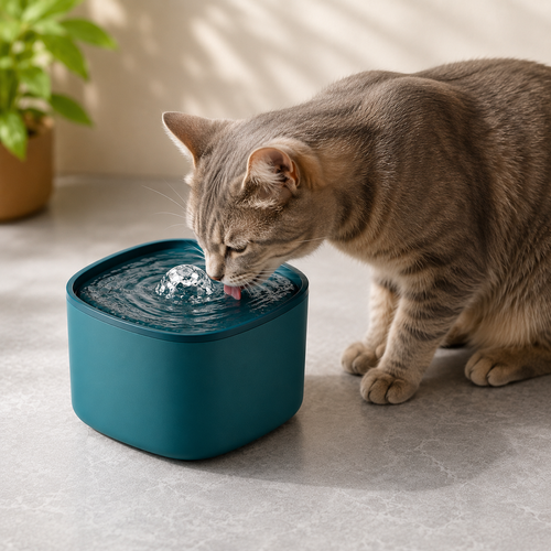 Smart Pet Water Fountain – 3L  + (Filter pack 6 months)